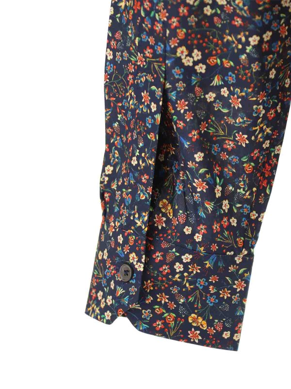 The Best Shops PAUL SMITH: shirts - Flower Slim Fit Shirt