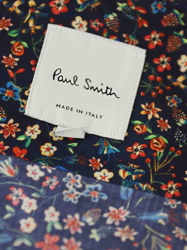 Flower Slim Fit Shirt shop online: PAUL SMITH