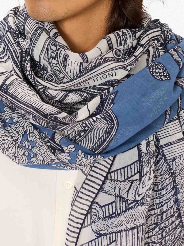 INOUI EDITION: Estolas y chales online - Estola - Multicolor