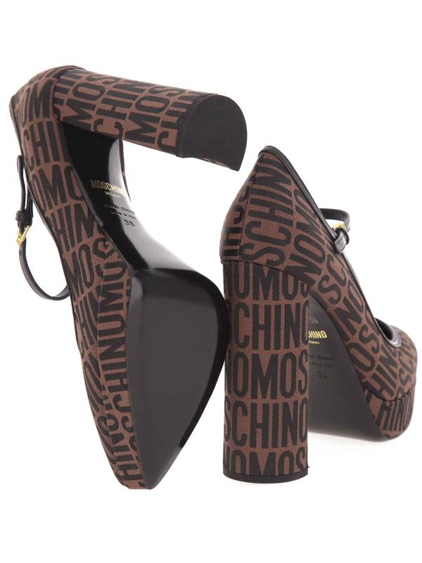 Mary Jane logo shop online: MOSCHINO