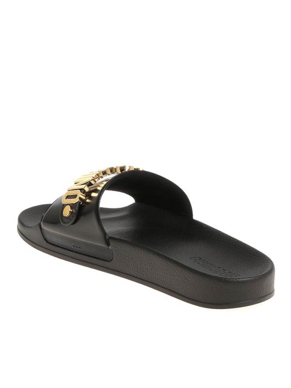 Tongs - Noir shop online: MOSCHINO