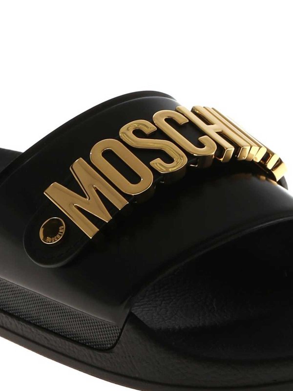 MOSCHINO buy online Tongs - Noir
