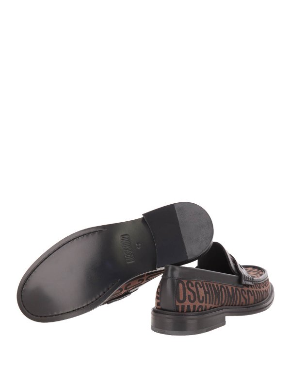 ローファー - ブラウン shop online: MOSCHINO