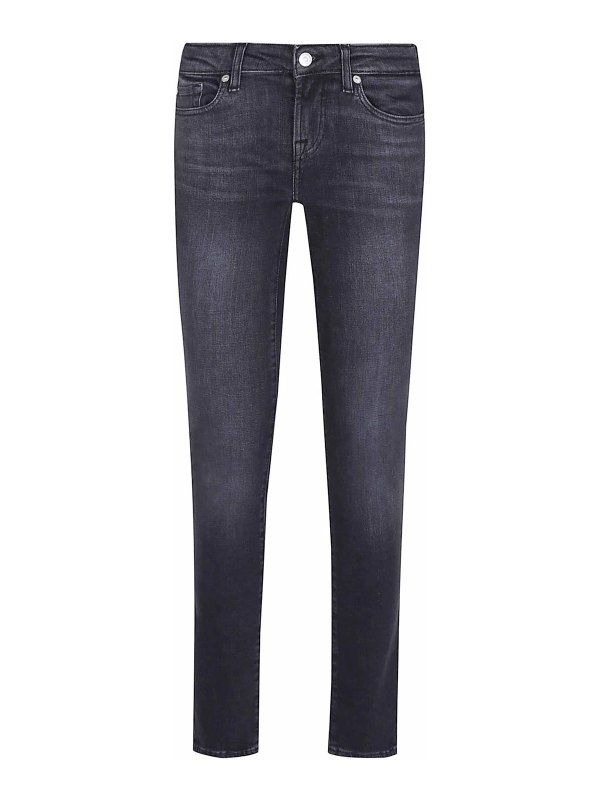 7 FOR ALL MANKIND: skinny jeans - Low Skinny
