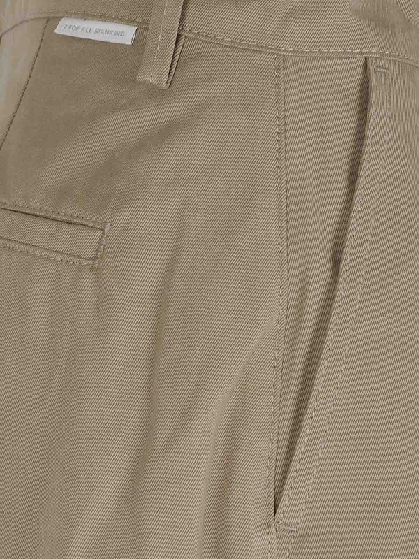 7 FOR ALL MANKIND: pantaloni casual online - Pantaloni larghi a pieghe