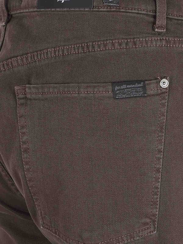 The Best Shops 7 FOR ALL MANKIND: jeans dritti, a sigaretta - Jeans