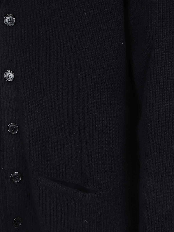 The Best Shops BALLANTYNE: Cardigans - Cardigan - Bleu Foncé