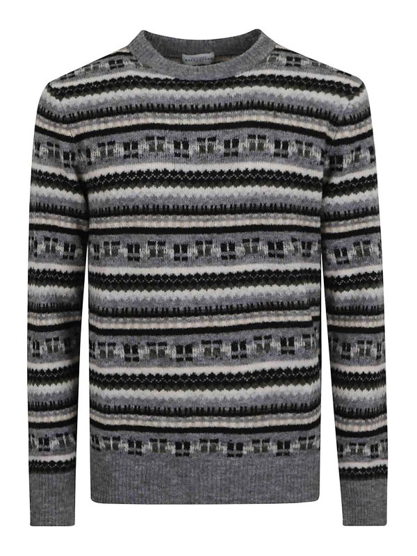 BALLANTYNE: crew necks - R Neck Pullover