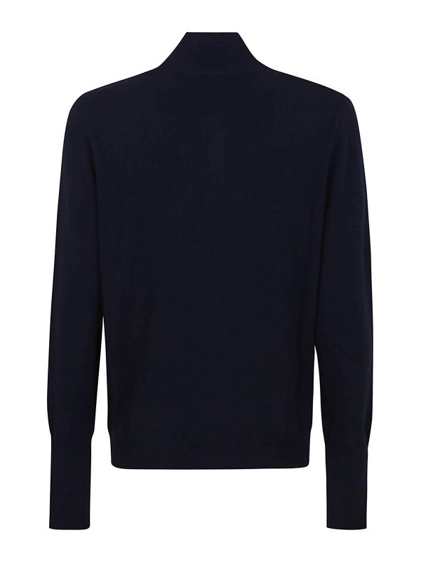 BALLANTYNE: Col roulé & Col polo online - Pull Col Roulé - Bleu Foncé