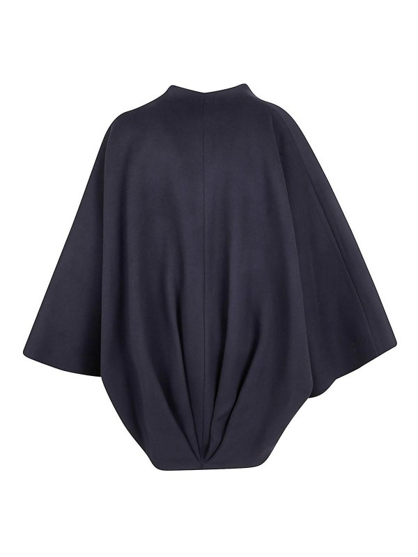 The Best Shops Balmain: Abrigos semilargos - Abrigo Midi - Azul Oscuro