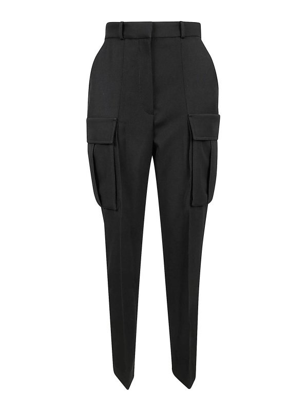 Balmain: Pantalones casual - Pantalón Casual - Negro