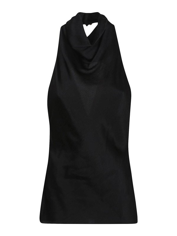 Balmain: Tops und Tank Tops - Top - Schwarz