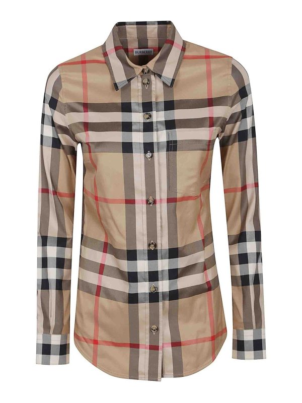 BURBERRY: Tops und Tank Tops - Top - Beige