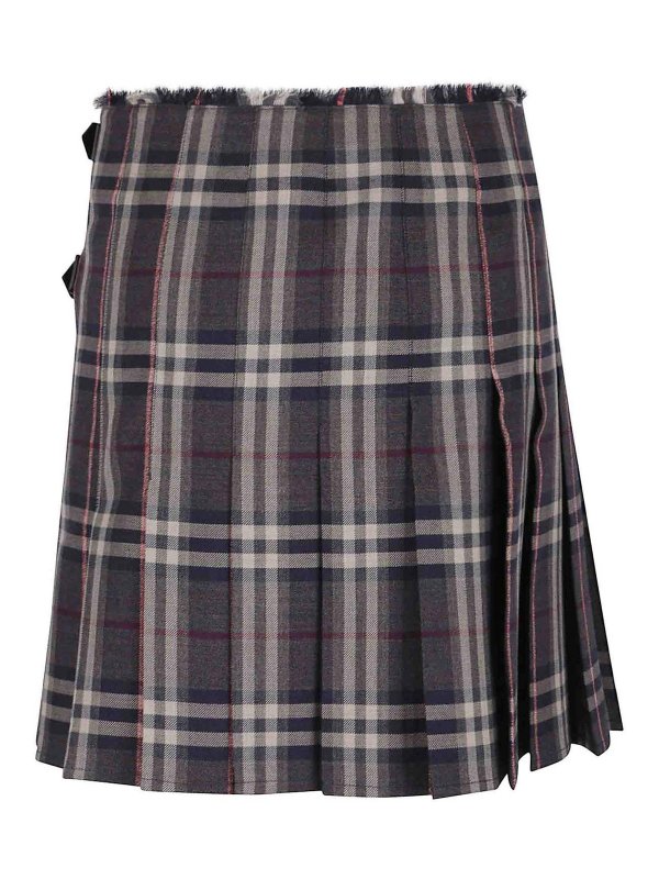 BURBERRY: Knielange und Midi Röcke online - Midirock - Schwarz