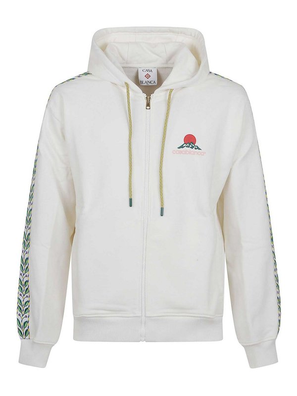 CASABLANCA: スウェット＆セーター - スウェットシャツ/セーター - 白