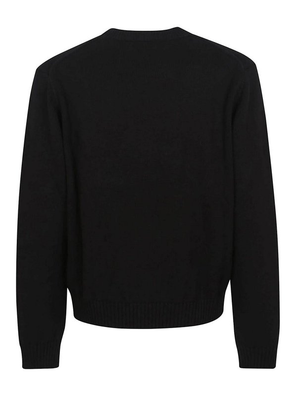 CASABLANCA: クルーネック online - クルーネック - 黒