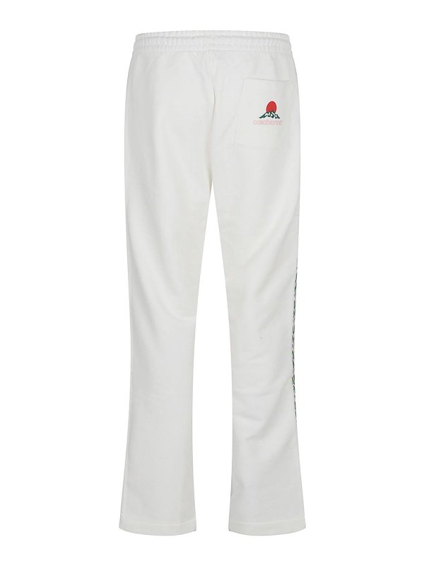 CASABLANCA: スウェットパンツ online - トラックスーツ ボトムス - 白