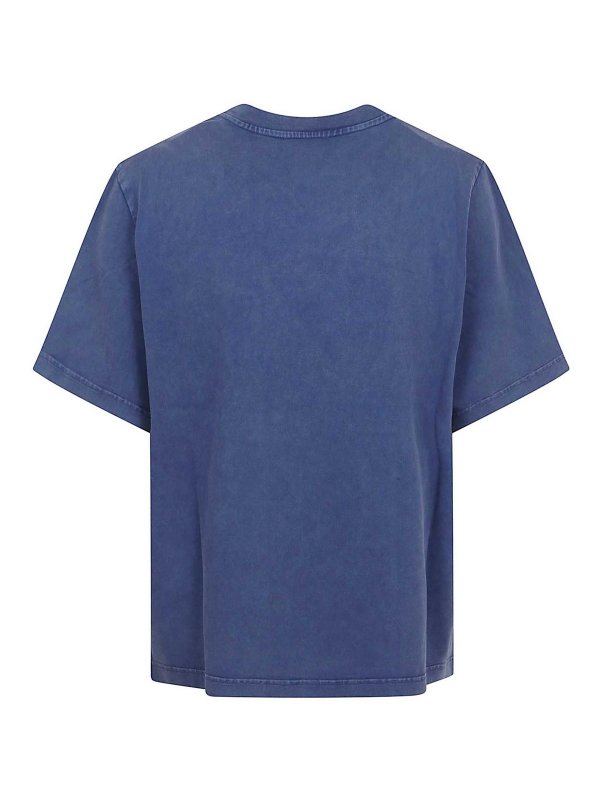 CASABLANCA: Tシャツ online - Tシャツ - ダークブルー