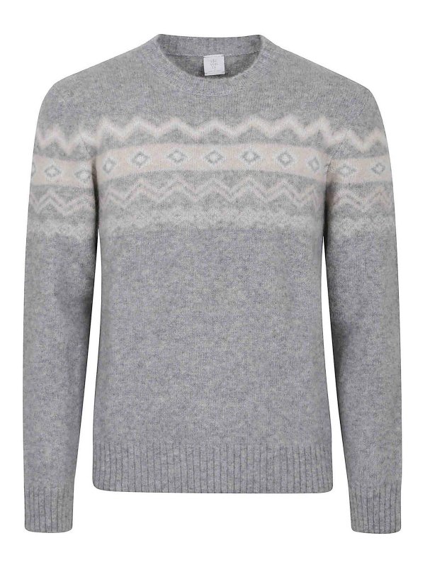 ELEVENTY: crew necks - Crew-Neck Sweaters