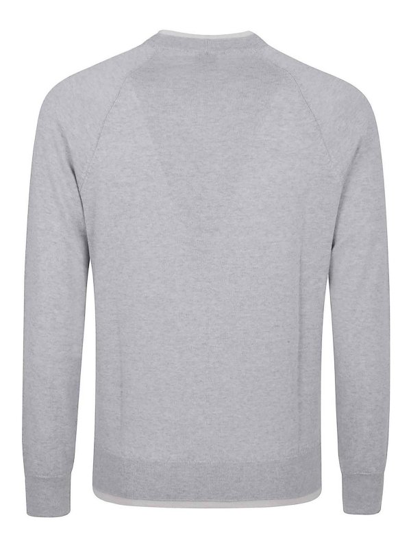 ELEVENTY: crew necks online - Mock Neck Sweater
