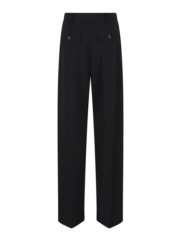 ELISABETTA FRANCHI: Pantalons casual online - Pantalons Décontractés - Noir
