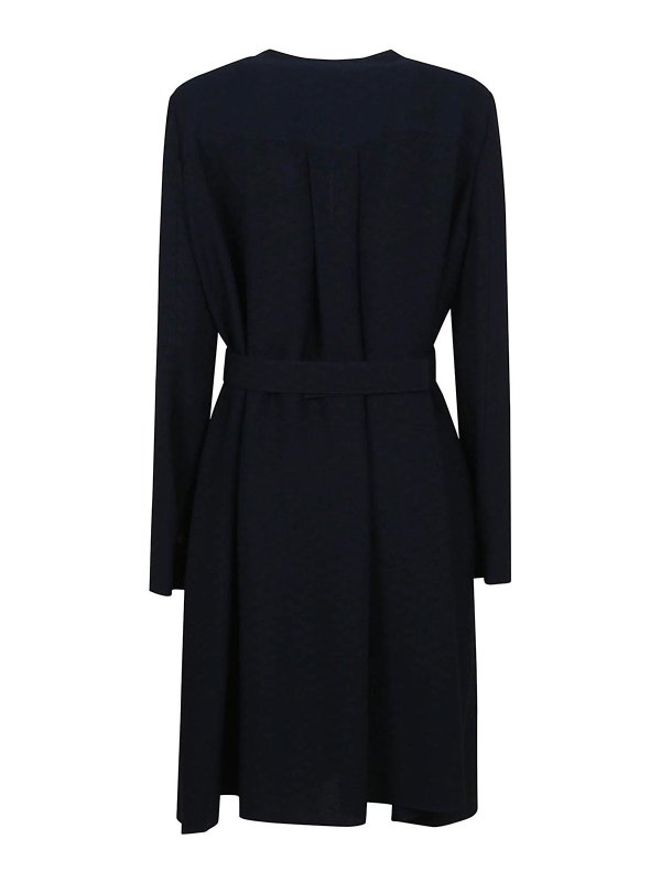 EMPORIO ARMANI: ニーレングスドレス online - 膝丈ドレス - ブルー