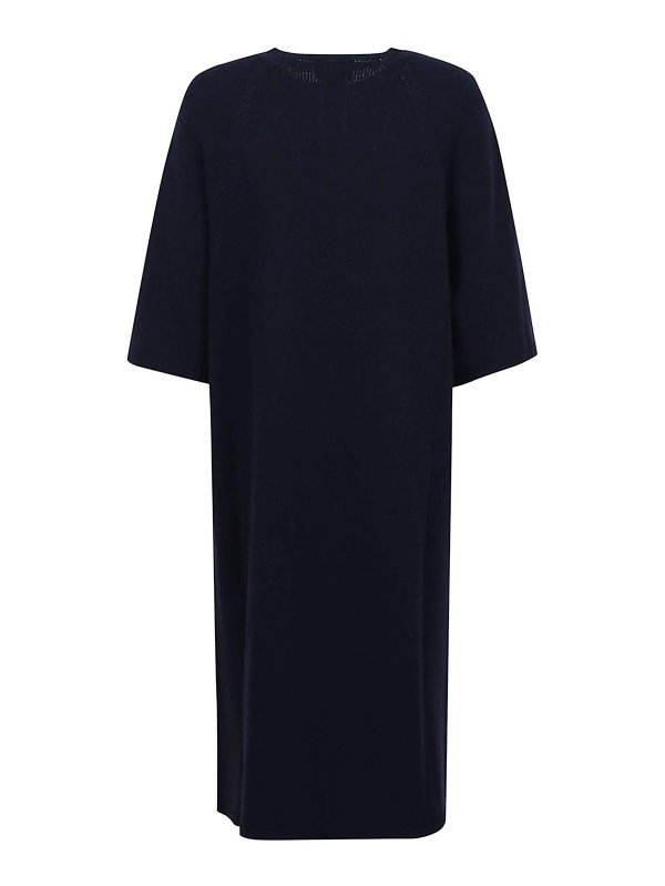 EMPORIO ARMANI: ニーレングスドレス online - 膝丈ドレス - ブルー
