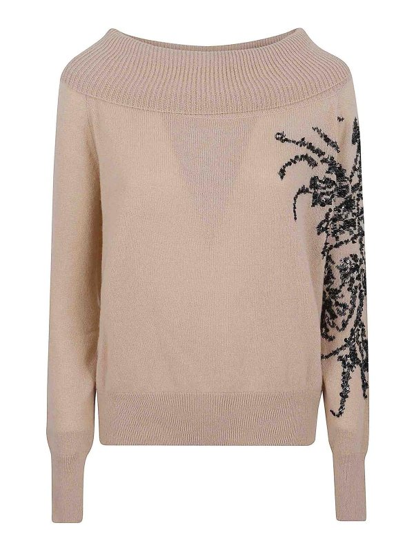 ERMANNO SCERVINO: crew necks - Long Sleeved Sweater