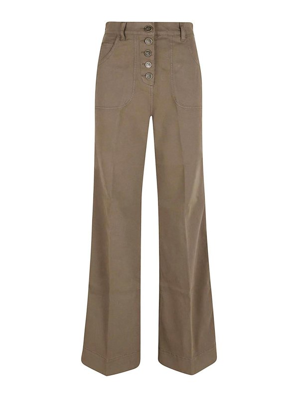 ETRO: straight leg jeans - Denim Jeans Woman