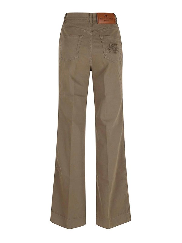 ETRO: straight leg jeans online - Denim Jeans Woman