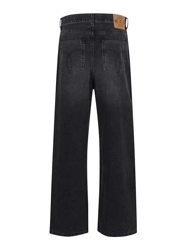 FIORUCCI: Jeans évasés online - Jean Bootcut - Noir