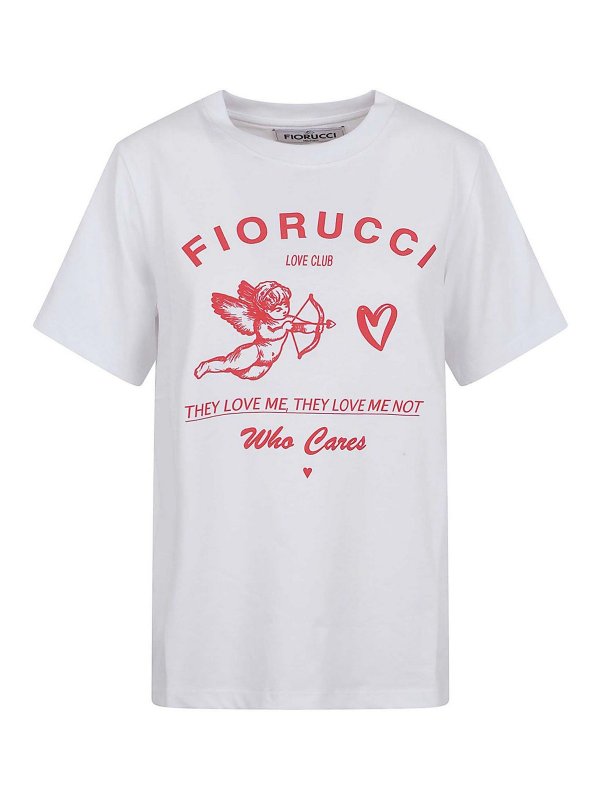 FIORUCCI: t-shirts - Print Regular Fit T-Shirt
