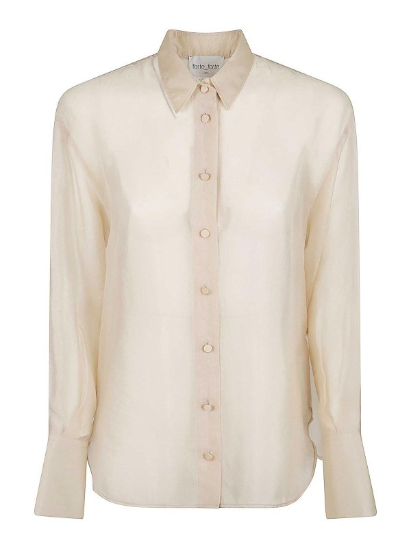 FORTE FORTE: Chemises - Chemise - Noir