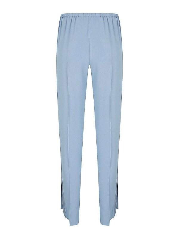 The Best Shops FORTE FORTE: Pantalones de sastrerìa - Pantalones De Sastrería - Plata