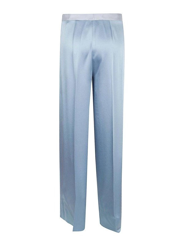 The Best Shops FORTE FORTE: pantaloni casual - Pantaloni a vita alta ricamati