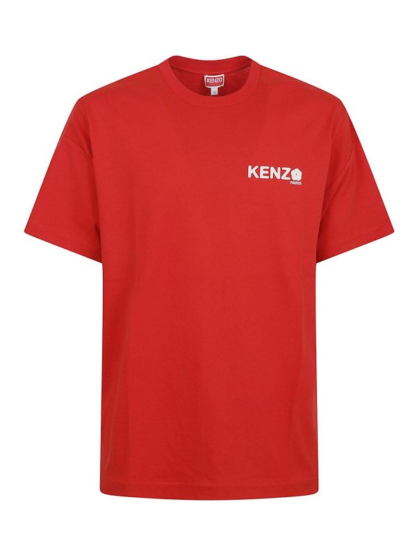 KENZO: T-shirts - T-Shirt - Rouge