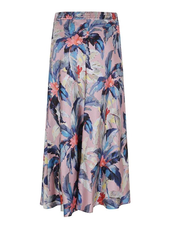 LA DOUBLEJ: Faldas media pierna y semilargas online - Falda Semilarga - Negro