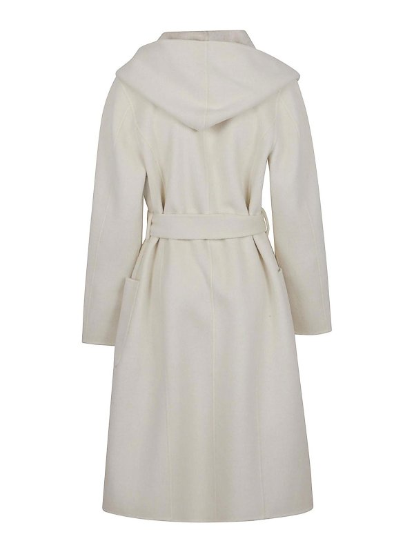 P.A.R.O.S.H.: Manteaux au genou online - Manteau Au Genou - Blanc