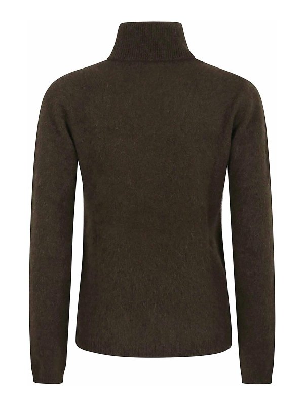 P.A.R.O.S.H.: Cuellos altos y polos online - Suéter Con Cuello Alto - Verde