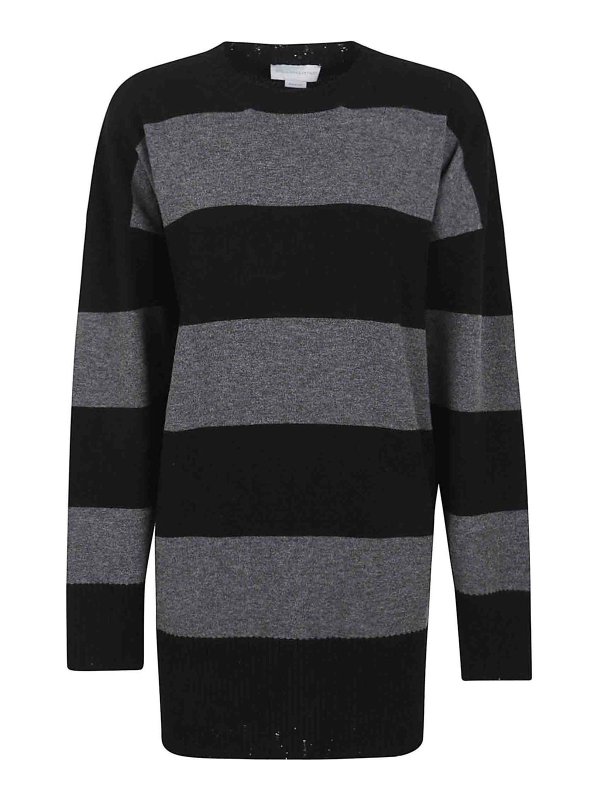 STELLA McCARTNEY: Pull col rond - Pull Col Rond - Noir