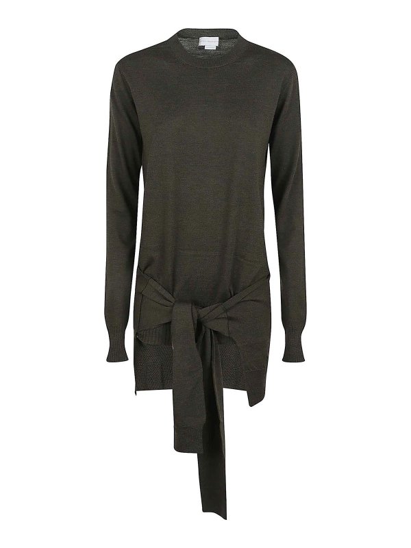 STELLA McCARTNEY: Pull col rond - Pull Col Rond - Vert Foncé