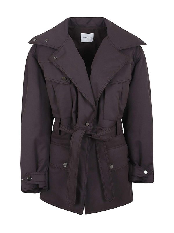 THE ANDAMANE: Chaquetas casual - Chaqueta Casual - Marrón Oscuro