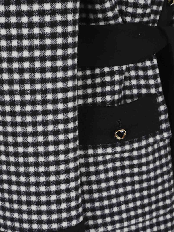 VALENTINO GARAVANI: Knielange Mäntel online - Knielanger Mantel - Schwarz