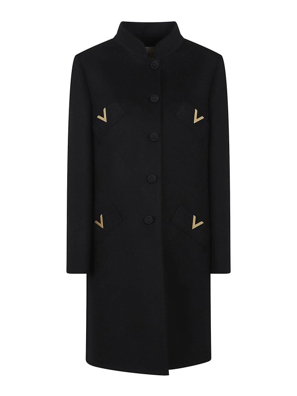 VALENTINO GARAVANI: knee length coats - Coat