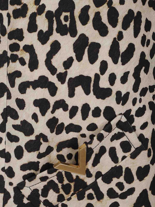 VALENTINO GARAVANI: Chalecos  online - Chaleco - Estampado Animalier