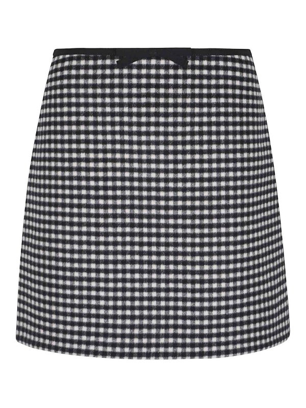 VALENTINO GARAVANI: Faldas media pierna y semilargas - Falda Semilarga - Negro