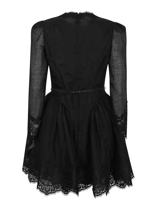 ZIMMERMANN: Knee length skirts & Midi online - Hypnotic Lace Trim Mini Dress