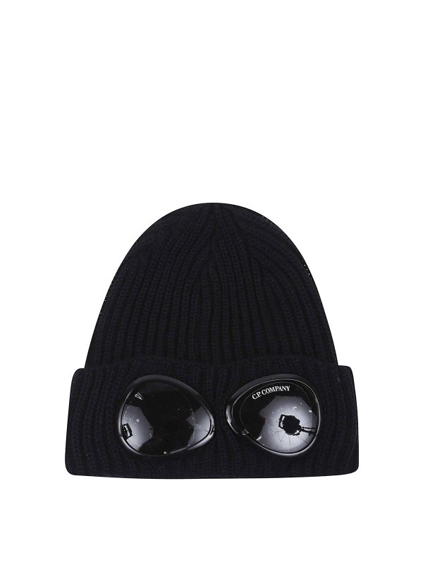 C.P. COMPANY: hats & caps - Accessories Knit Cap In Extrafine Merino Wool