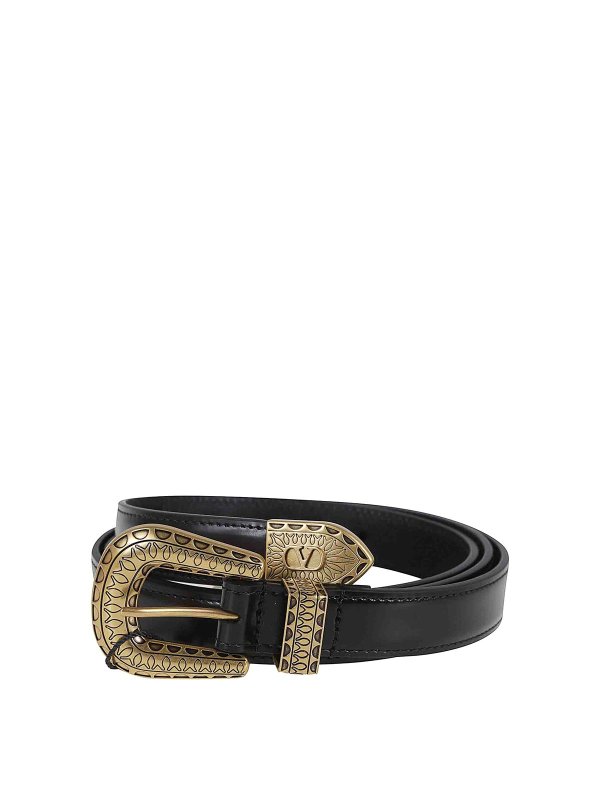 VALENTINO GARAVANI: belts - Belt H 20  Vlogo Signature