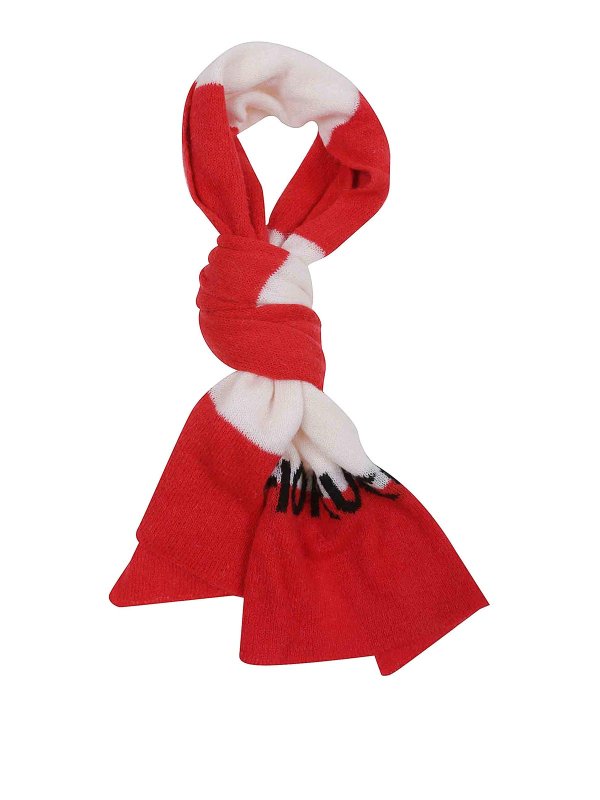 FIORUCCI: Bufandas y pañuelos - Bufanda - Rojo